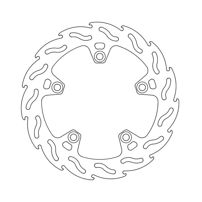 Moto-Master Flame series brake rotor BRAKE ROTORS Moto Master