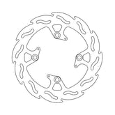 Moto-Master Flame series brake rotor BRAKE ROTORS Moto Master
