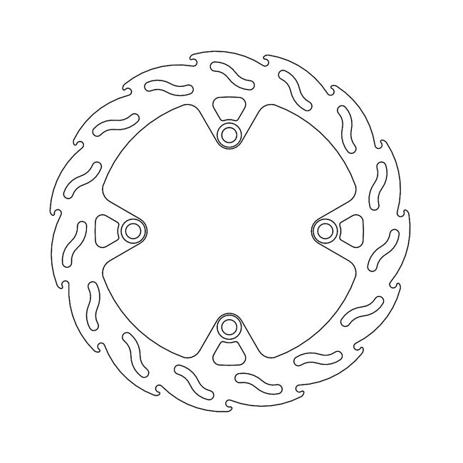 *6 DAYS EXTRA TRANSIT TIME* Moto-Master Flame series brake rotor BRAKE ROTORS Moto Master