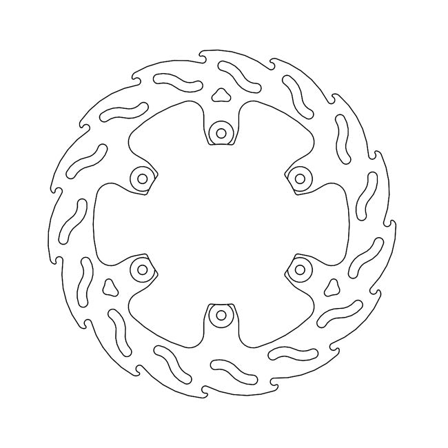 Moto-Master Flame series brake rotor BRAKE ROTORS Moto Master