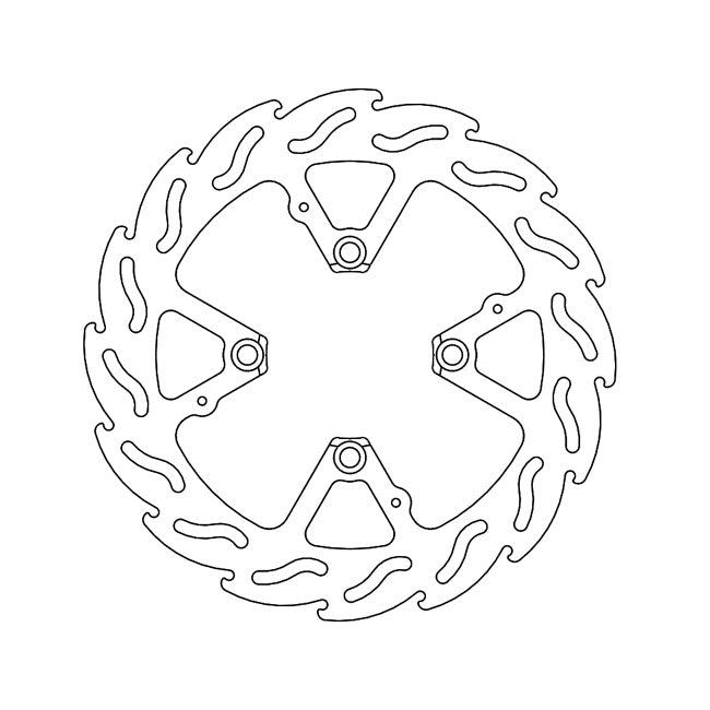 Moto-Master Flame series brake rotor BRAKE ROTORS Moto Master