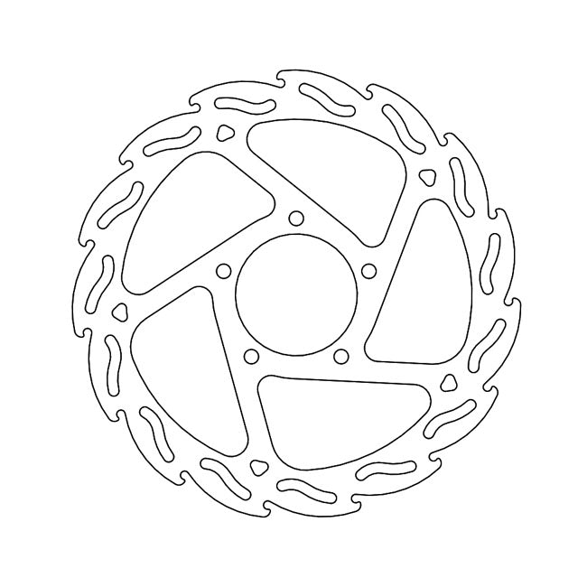 Moto-Master Flame series brake rotor BRAKE ROTORS Moto Master