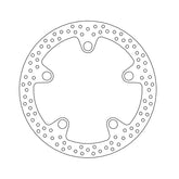 Moto-Master Halo series fixed brake rotor BRAKE ROTORS Moto Master