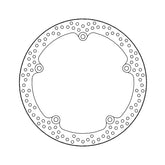 *6 DAYS EXTRA TRANSIT TIME* Moto-Master Halo series fixed brake rotor BRAKE ROTORS Moto Master