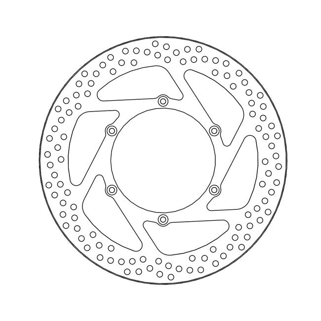 Moto-Master Halo series fixed brake rotor BRAKE ROTORS Moto Master
