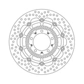 *6 DAYS EXTRA TRANSIT TIME* Moto-Master Halo series floating brake rotor BRAKE ROTORS Moto Master