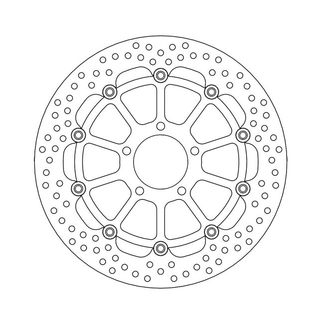 *6 DAYS EXTRA TRANSIT TIME* Moto-Master Halo series floating brake rotor BRAKE ROTORS Moto Master