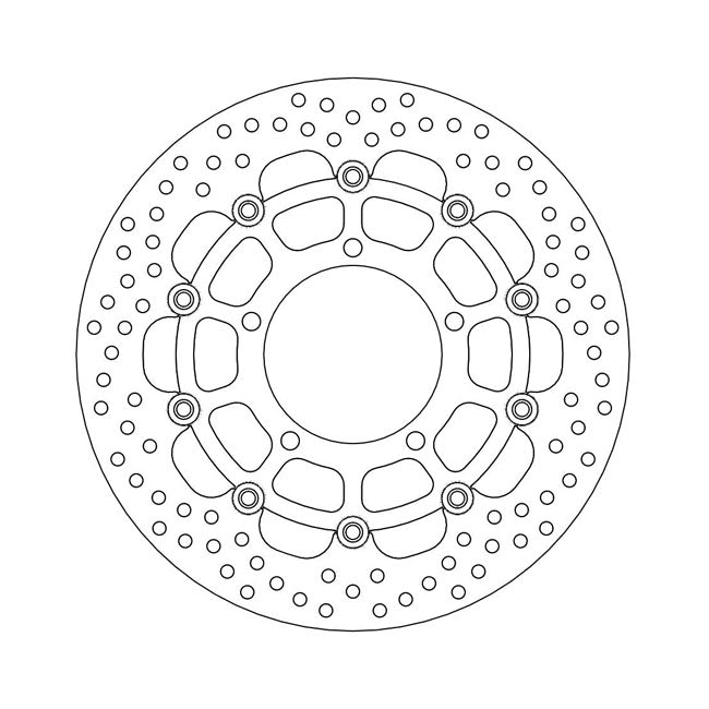 *6 DAYS EXTRA TRANSIT TIME* Moto-Master Halo series floating brake rotor BRAKE ROTORS Moto Master
