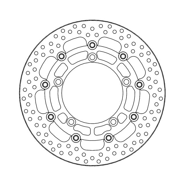 *6 DAYS EXTRA TRANSIT TIME* Moto-Master Halo series floating brake rotor BRAKE ROTORS Moto Master