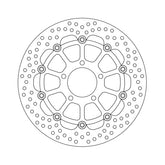 Moto-Master Halo series floating brake rotor BRAKE ROTORS Moto Master