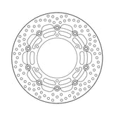 Moto-Master Halo series floating brake rotor BRAKE ROTORS Moto Master