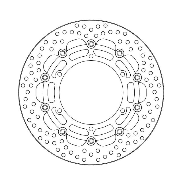 Moto-Master Halo series floating brake rotor BRAKE ROTORS Moto Master