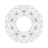 Moto-Master Halo series floating brake rotor BRAKE ROTORS Moto Master