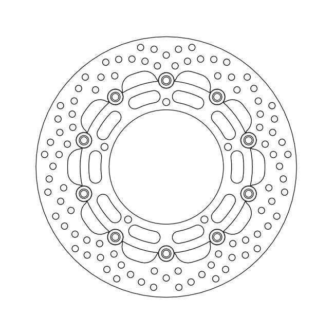 Moto-Master Halo series floating brake rotor BRAKE ROTORS Moto Master