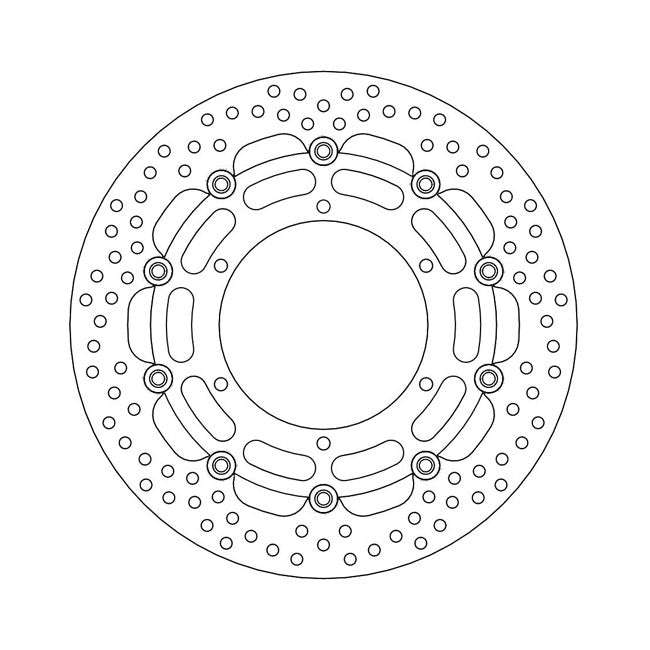 Moto-Master Halo series floating brake rotor BRAKE ROTORS Moto Master