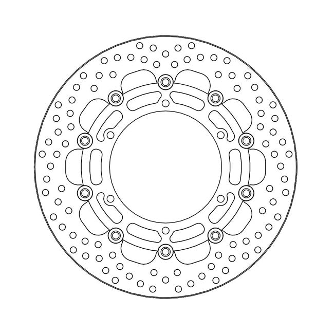 Moto-Master Halo series floating brake rotor BRAKE ROTORS Moto Master