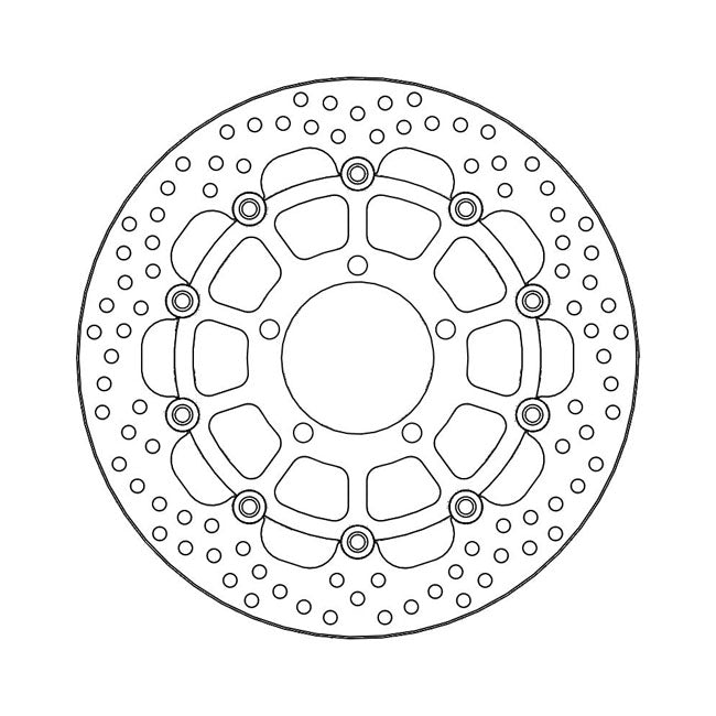 *6 DAYS EXTRA TRANSIT TIME* Moto-Master Halo series floating brake rotor BRAKE ROTORS Moto Master