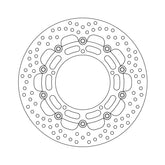 Moto-Master Halo series floating brake rotor BRAKE ROTORS Moto Master