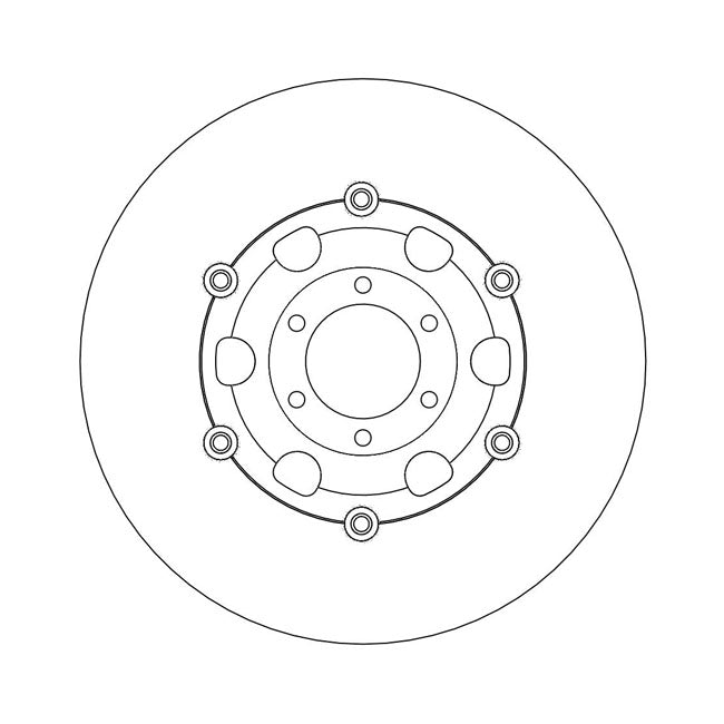 Moto-Master Halo series floating brake rotor BRAKE ROTORS Moto Master