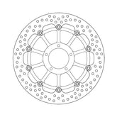 Moto-Master Halo series floating brake rotor BRAKE ROTORS Moto Master
