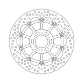 Moto-Master Halo series floating brake rotor BRAKE ROTORS Moto Master