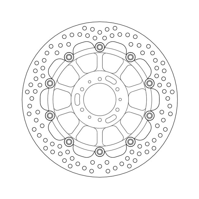 *6 DAYS EXTRA TRANSIT TIME* Moto-Master Halo series floating brake rotor BRAKE ROTORS Moto Master