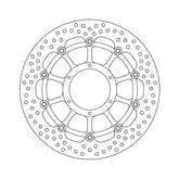 Moto-Master Halo series floating brake rotor BRAKE ROTORS Moto Master
