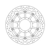 Moto-Master Halo series floating brake rotor BRAKE ROTORS Moto Master