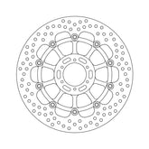 Moto-Master Halo series floating brake rotor BRAKE ROTORS Moto Master