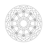 Moto-Master Halo series floating brake rotor BRAKE ROTORS Moto Master