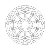 Moto-Master Halo series floating brake rotor BRAKE ROTORS Moto Master