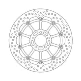 Moto-Master Halo series floating brake rotor BRAKE ROTORS Moto Master