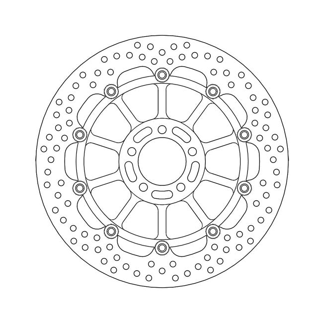 Moto-Master Halo series floating brake rotor BRAKE ROTORS Moto Master