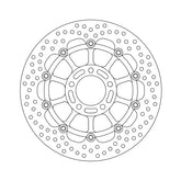 Moto-Master Halo series floating brake rotor BRAKE ROTORS Moto Master