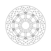 Moto-Master Halo series floating brake rotor BRAKE ROTORS Moto Master