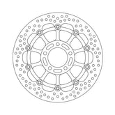 Moto-Master Halo series floating brake rotor BRAKE ROTORS Moto Master