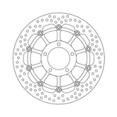 Moto-Master Halo series floating brake rotor BRAKE ROTORS Moto Master