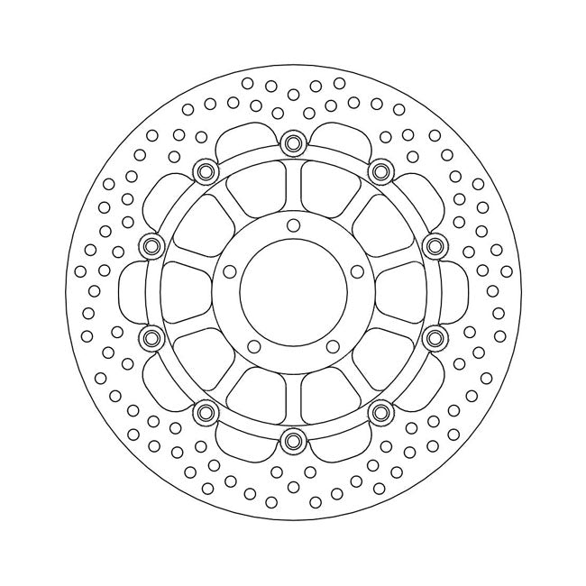 *6 DAYS EXTRA TRANSIT TIME* Moto-Master Halo series floating brake rotor BRAKE ROTORS Moto Master