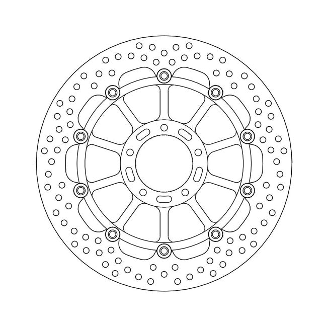 Moto-Master Halo series floating brake rotor BRAKE ROTORS Moto Master