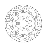 Moto-Master Halo series floating brake rotor BRAKE ROTORS Moto Master