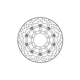 Moto-Master Halo series floating brake rotor BRAKE ROTORS Moto Master
