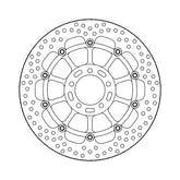 Moto-Master Halo series floating brake rotor BRAKE ROTORS Moto Master