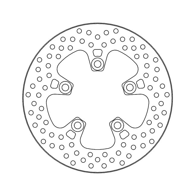 Moto-Master Halo series brake rotor BRAKE ROTORS Moto Master