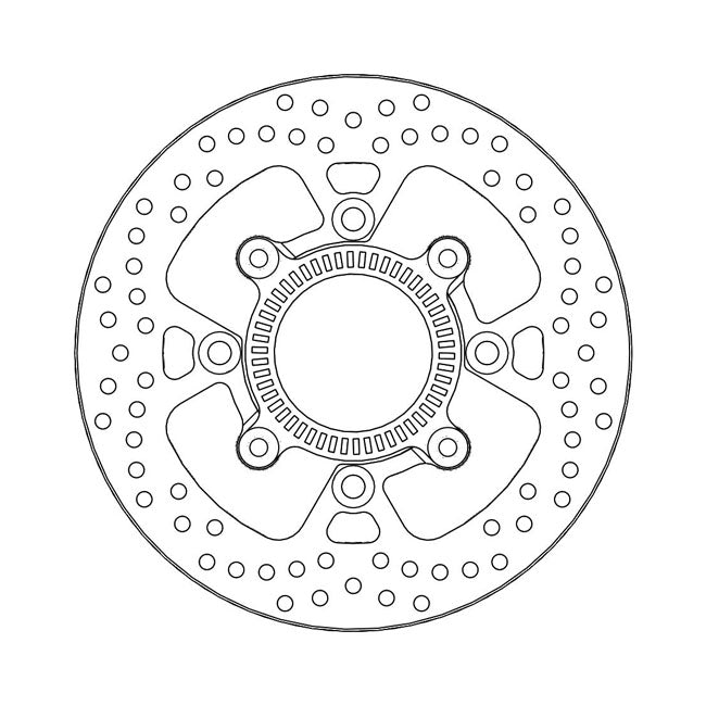 Moto-Master Halo series brake rotor BRAKE ROTORS Moto Master