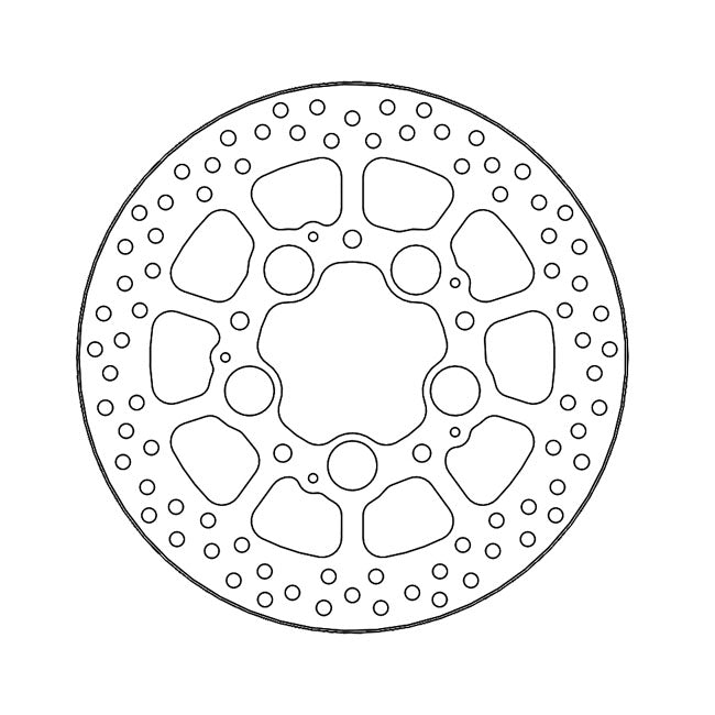 Moto-Master Halo series brake rotor BRAKE ROTORS Moto Master