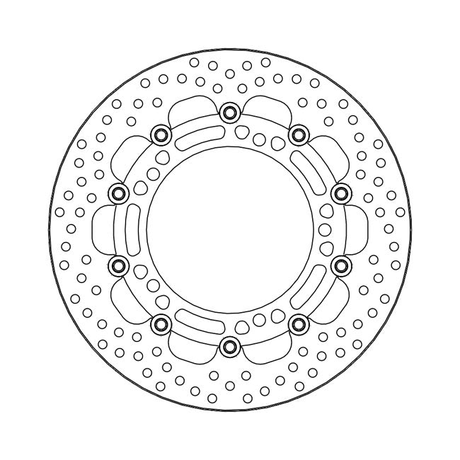 Moto-Master Halo series floating brake rotor BRAKE ROTORS Moto Master