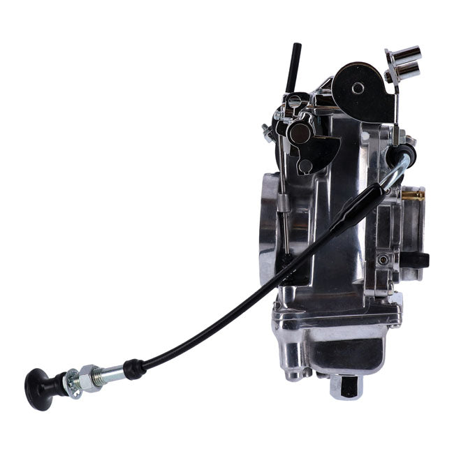 Mikuni HSR48 Smoothbore Carburetors, Polished Finish Carburetors Mikuni