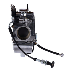 Mikuni HSR48 Smoothbore Carburetors, Polished Finish Carburetors Mikuni