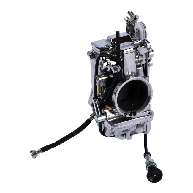 Mikuni HSR48 Smoothbore Carburetors, Polished Finish Carburetors Mikuni