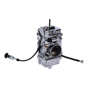 Mikuni HSR48 Smoothbore Carburetors, Polished Finish Carburetors Mikuni